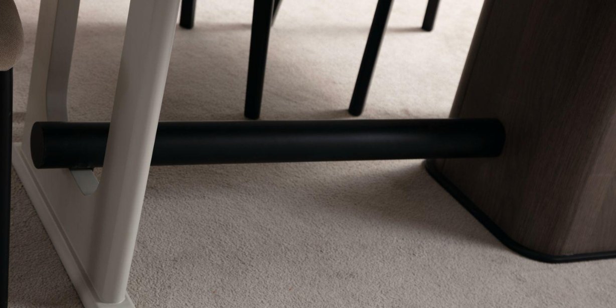 Prada Yemek Odası Takımı Koyu Ceviz